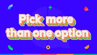 How "Allow Picking More Than One Option" Work? ⏰ 15-Sec Explainer