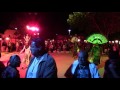 Joe Tohonnie Jr & White Mountain Apache Crown Dancers @ NM State Fair 2016 Clip 2