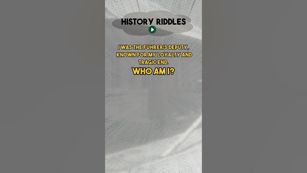 History Riddles Can You Solve This Riddle? history riddles ww2