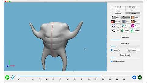 Autocomplete Animated Sculpting