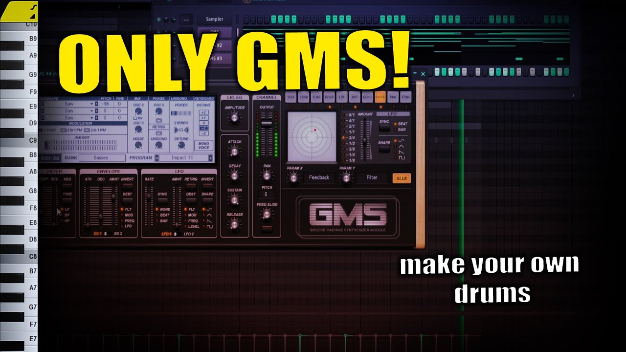 Trap drum sound design (hi hat , Snare) | ONLY GMS - YouTube
