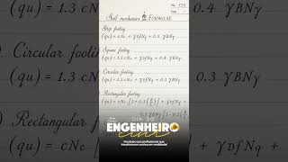 very important formulas of "soil mechanics " subjects on civil engineering course. #engneering
