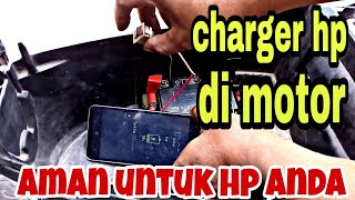 cara membuat CHARGER HP dari AKI 12 VOLT