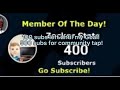 Zocker stats hits 400 subscribers