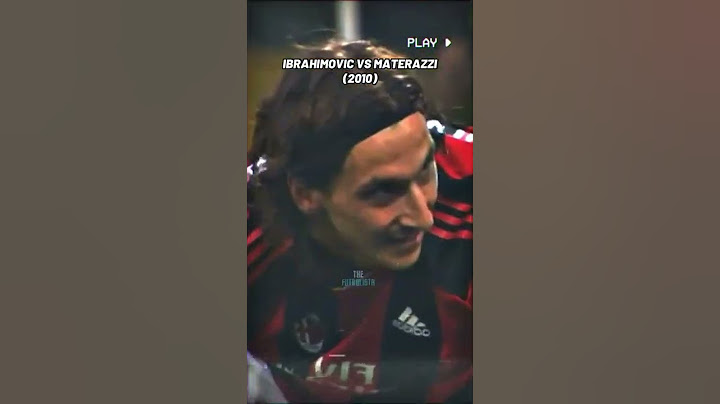 La vendetta di IBRAHIMOVIC su Materazzi🥶 #ibrahimovic #calcio #shorts