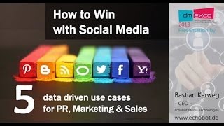 How to Win with Social Media: 5 data driven use-cases from PR, Sales and Marketing