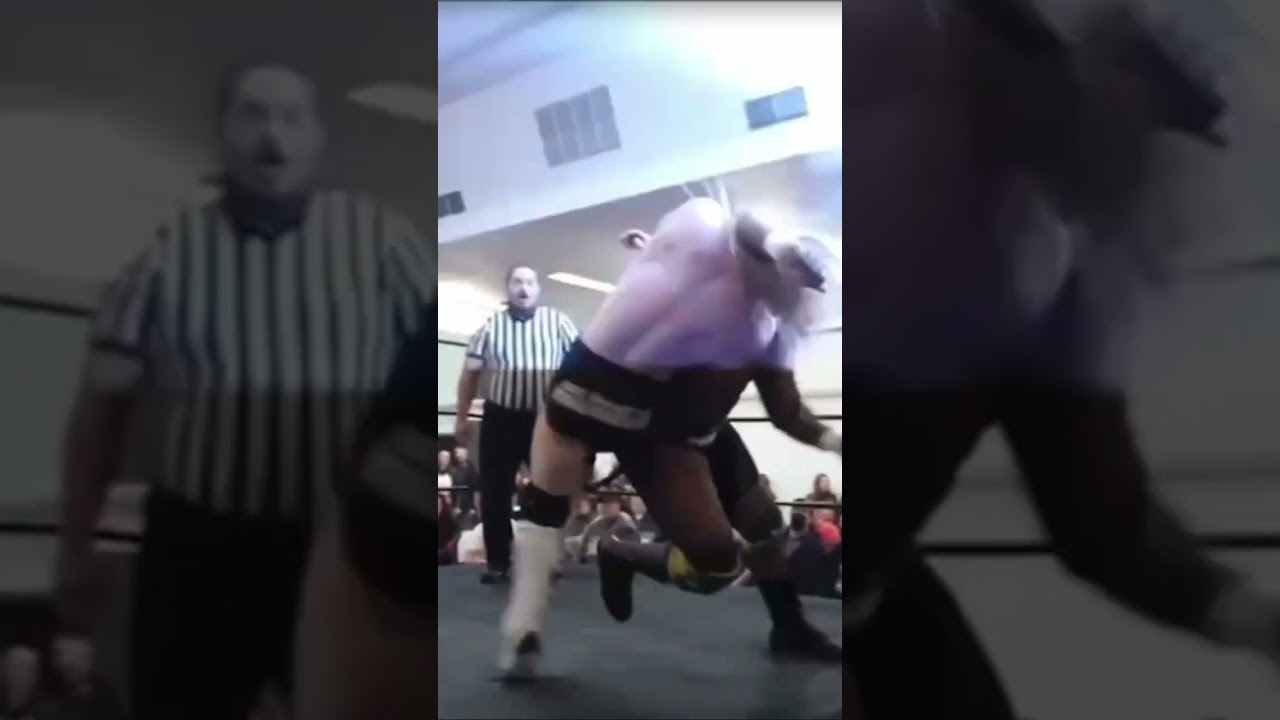 Massive lariat delivered by Isaiah Broner