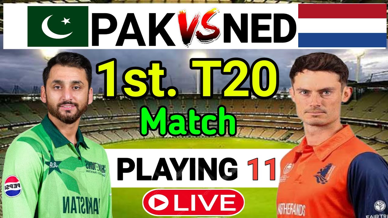 Pakistan Vs Netherlands Match Both Teams Playing 11 & Schedule | ICC T20 World Cup 2026 Match 1