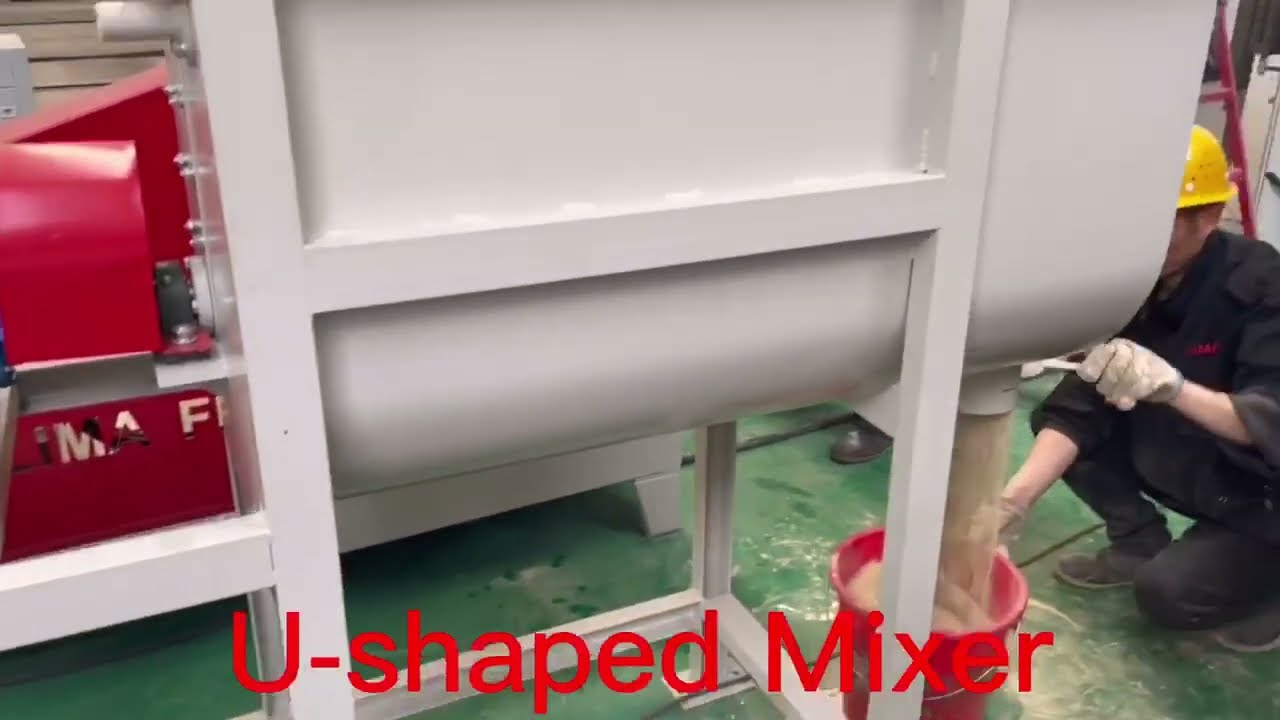 U shape mixer machine poultry feed mixer for home use