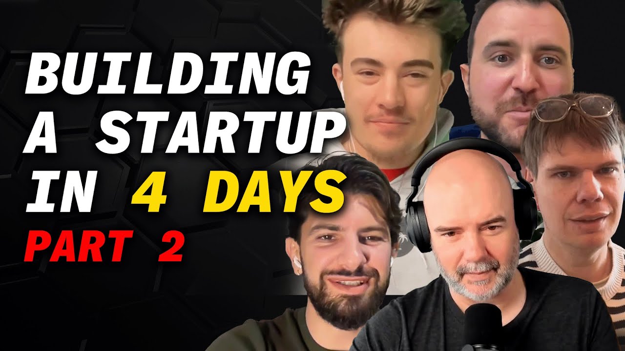 Building a Startup in 4 Days (Part 2) - YouTube