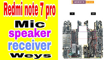 Redmi note 7 pro mic speaker receiver problem solution// all track