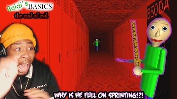 THE SCARIEST VERSION OF BALDI YET HE RUNS NOW!!!|| Baldi