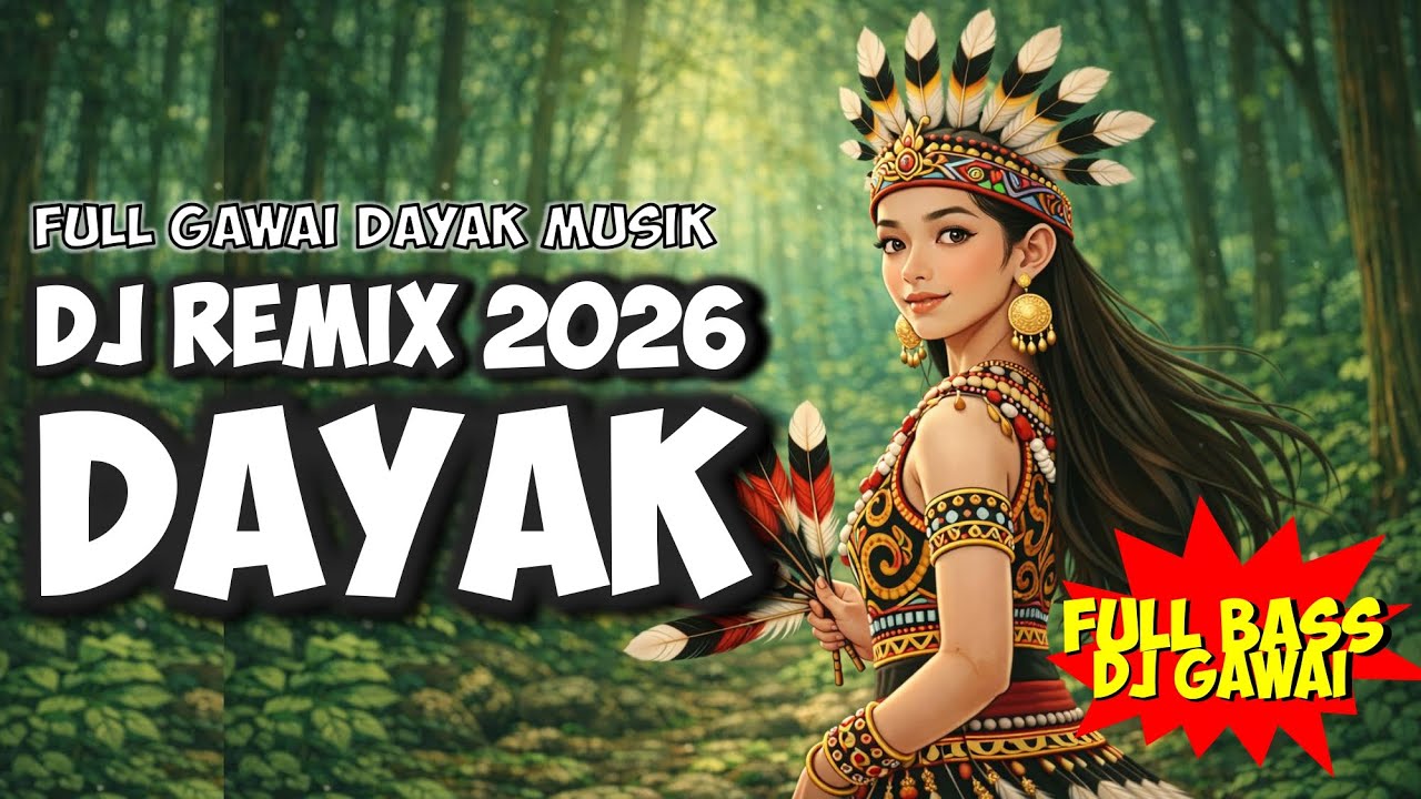 NON STOP DJ REMIX LAGU DAYAK 2026 | FULL BASS | GAWAI