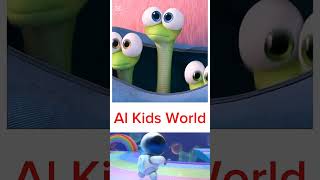 Snake and Fluffy Babies – Funny Robot Learns Kindness #andrast  #aishorts #shorts