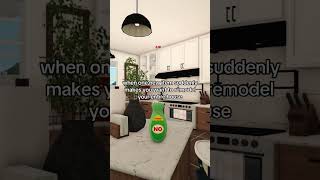 the soap did it for me… NEW KITCHEN #roblox #bloxburg #relatable #bloxburgbuild #fyp