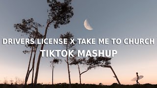 Drivers License x Take Me To Church (TikTok FULL mashup) Olivia Rodrigo x Hozier Resimi