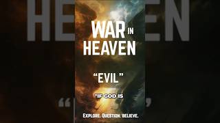 🤯 What if Gods patience with evil is designed to destroy it?! #apologetics