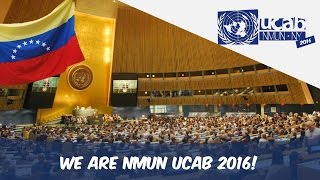 We are NMUN UCAB 2016!