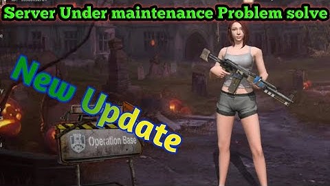New Update Last day rules Survival || Server Under Maintenance Problem Solve
