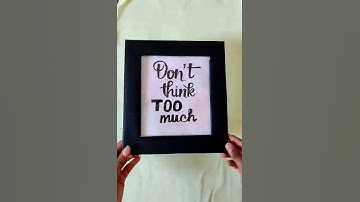 Thumbnail of DIY Photo frame ideas | Quotes frame diy | carboard frame ideas | Scrap InBox