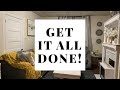 GET IT ALL DONE / CLEAN WITH ME / PAINT LIVING ROOM DOOR / SHYVONNE MELANIE TV