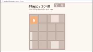 [Flappy 2048] 2048 meets Flappy Bird