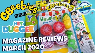 Cbeebies & Hey Duggee Magazine Review March 2020