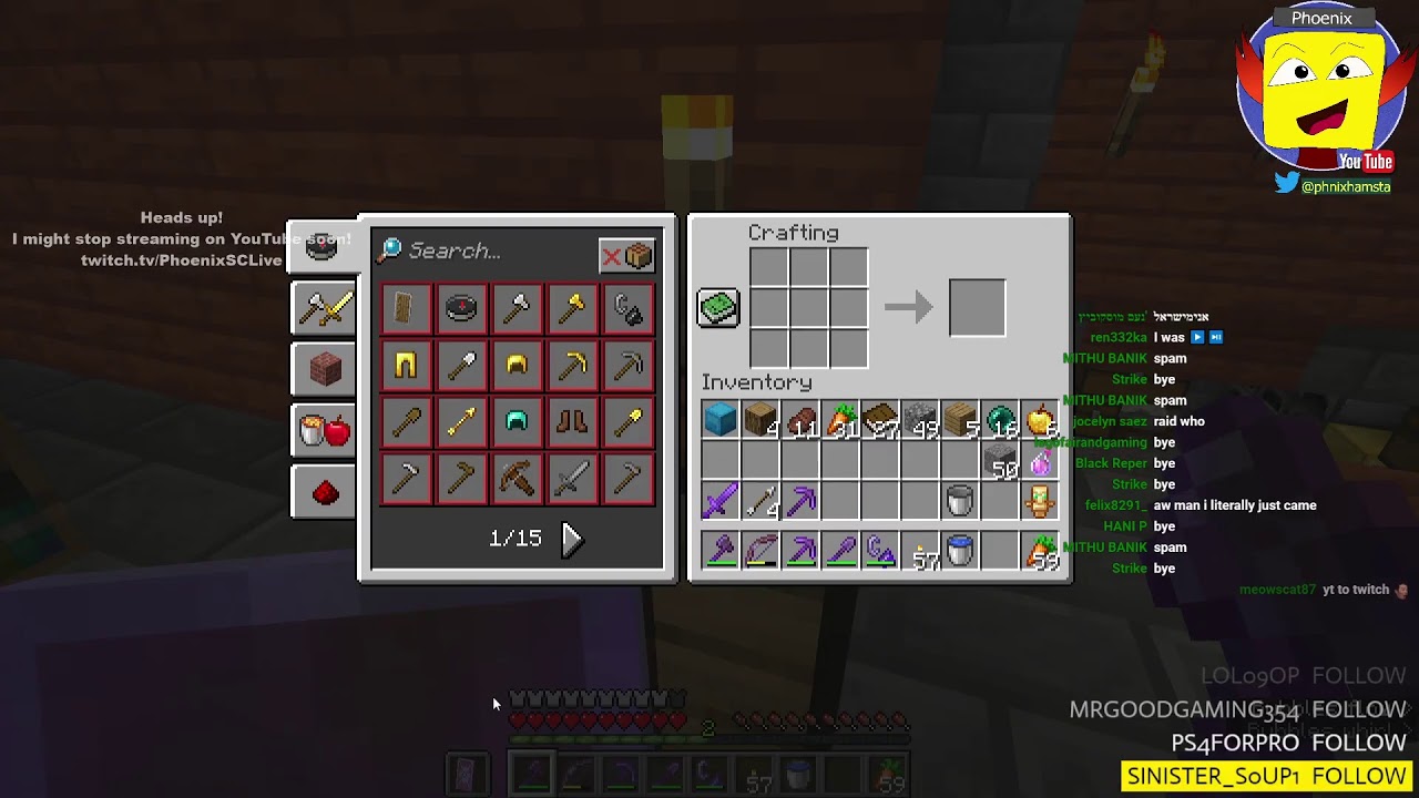 First time fighting the Ender Dragon! (!twitch) - ‎
