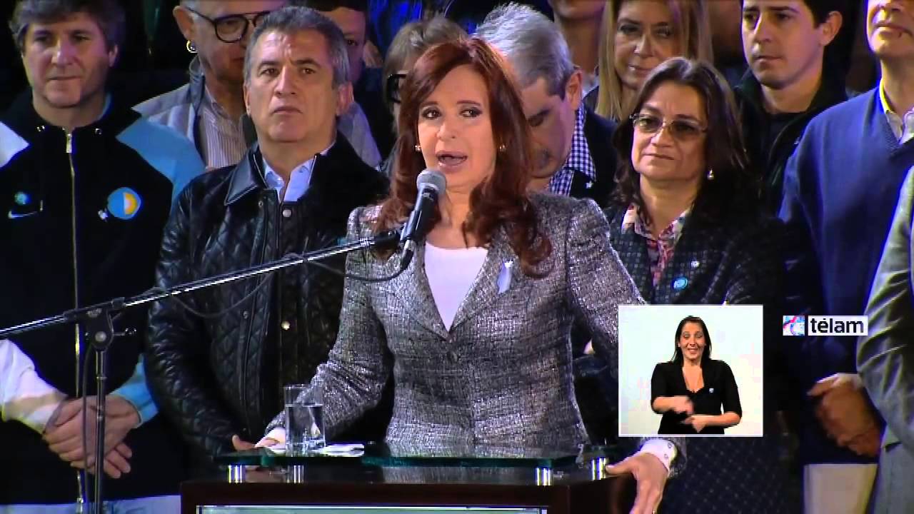 Cristina: “No tengan miedo por lo que va a pasar, ustedes son los verdaderos dueños de su destino