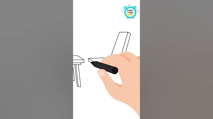 Draw table and chair #drawingtutorial #shorts #shortsfeed