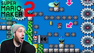 NOOB Plays Expert Kaizo Lvl  - Mario Maker 2