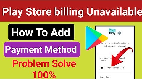 How to add playstore payment method unavailable | Jazz billing not showing in play store |  jazz