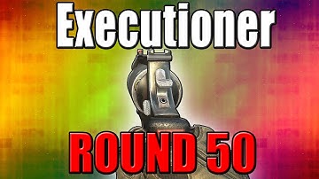 Executioner on Round 50 - Call of Duty Zombies