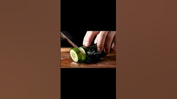 ASMR Cutting Green Cucumber #aiart #ai #veo3 #aiasmr #asmrsounds #satisfying #shorts #viral