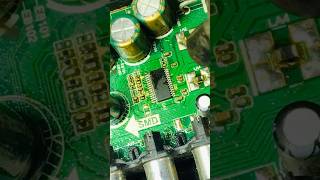 IC Replacement on LED TV 💥⚡ Quick Repair Done! #shortsfeed #shortvideo #electronic #shorts