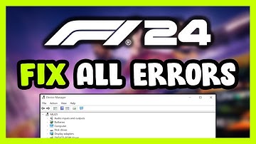 FIX F1 24 Crashing, Freezing, Not Launching, Stuck & Black Screen