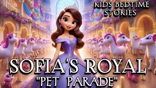 👑🦄🪄Princess Sofia's enchanted pet show| Sofia the first in English | Princess bedtime stories