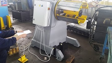 KOLEV Engineering Inc - 6000 Lb Single Mandrel Uncoiler