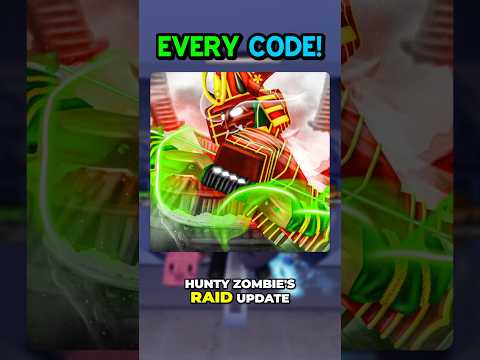 به روزرسانی تمام کدهای حمله در بازی Hunty Zombies 