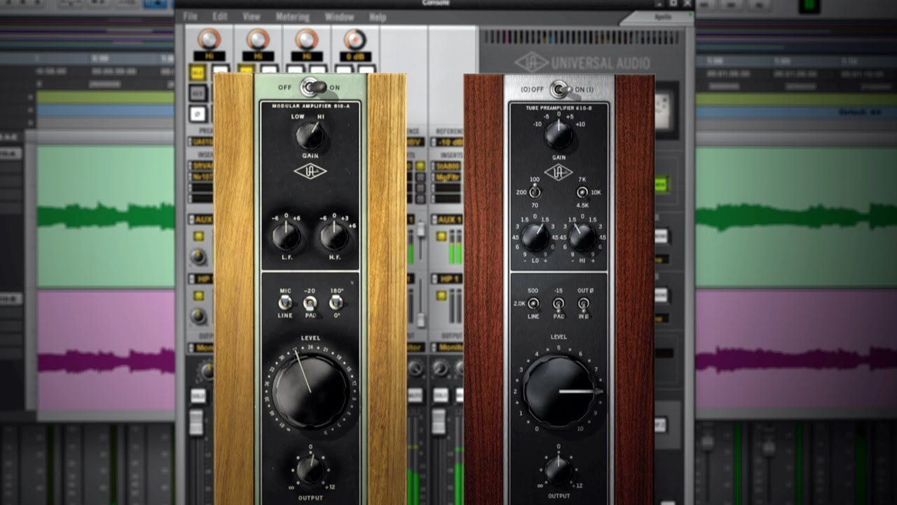 UA 610 Tube Preamp & EQ Plug-In Collection w/ Unison™ Technology 