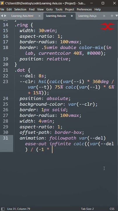 Balls Ring | HTML CSS JavaScript - YouTube