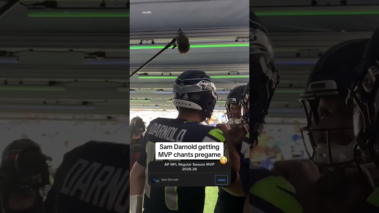 Darnold is currently 40-1 to win MVP 👀 