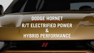 Dodge Hornet | R/T Electrified Power &amp; Hybrid Performance