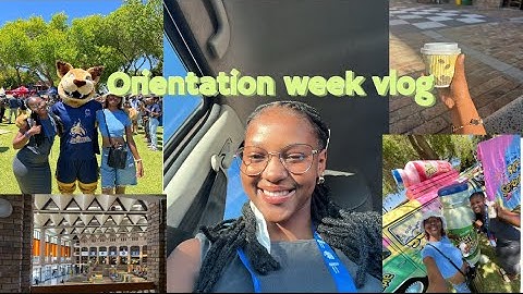 Uni diaries Eps.1 :Orientation week/ UWC first year student !