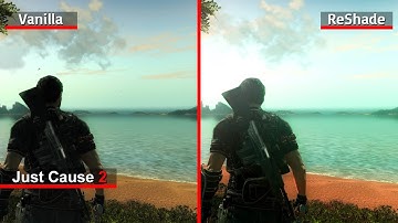 Just Cause 2 - Vanilla vs. ReShade Comparison