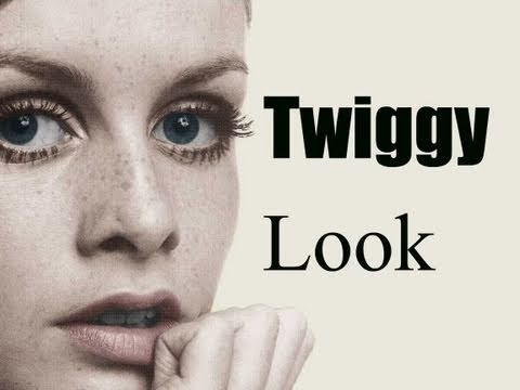 makeup 60's tutorial â¢ 51  YouTube Twiggy  Tutorial inspired) (60's