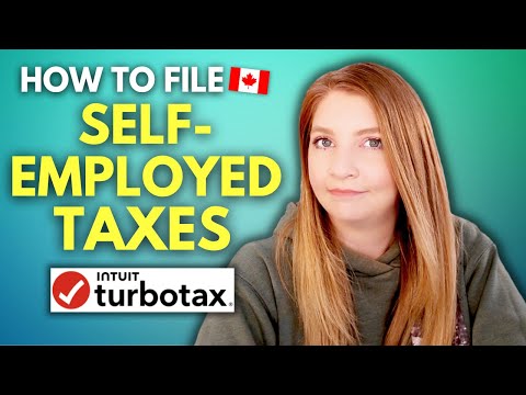 How to File Taxes in Canada - TurboTax Self-Employed Tutorial