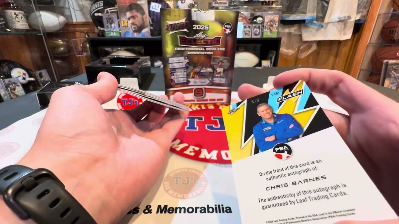 2025 Leaf Eclectic PBA Jumbo Hobby Box Rip! 🎳