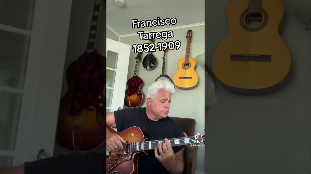 Tribute To Tarrega: 60 secs inspired by themes from the Guitar Master 