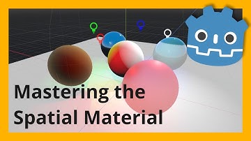 Learn the default Spatial Material in Godot 3.5